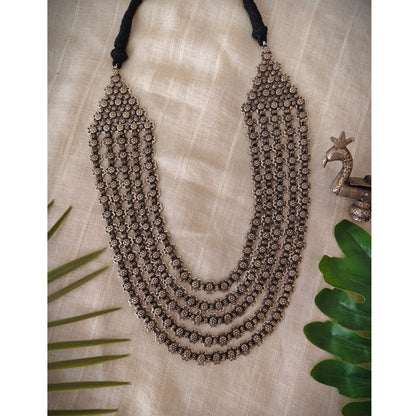Beautiful Designer Brass Layered Necklace