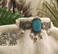 Beautiful Designer Peacock Choker With Earrings