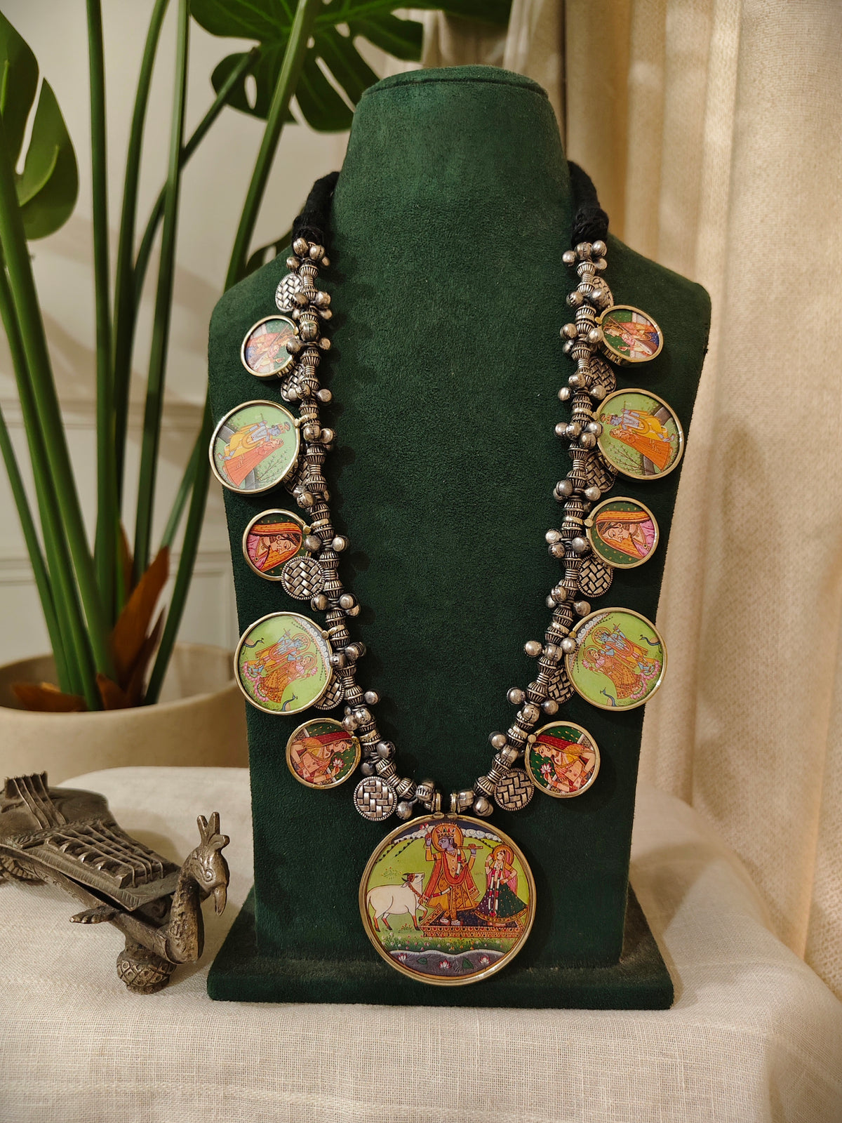 Beautiful Designer Painting Mix Necklace