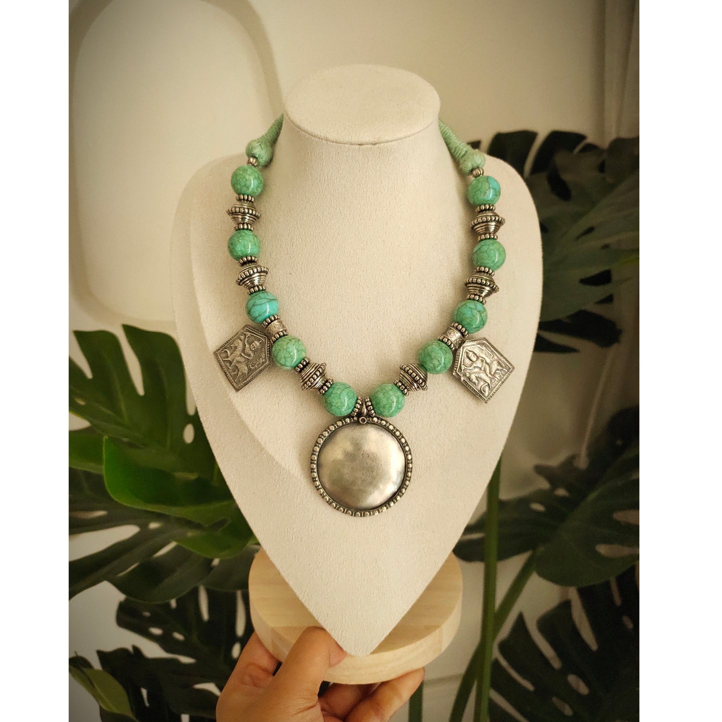 Beautiful Designer Paatri Mix Beaded Necklace