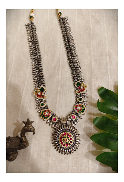 Beautiful Designer Kundan Detailing Long Necklace