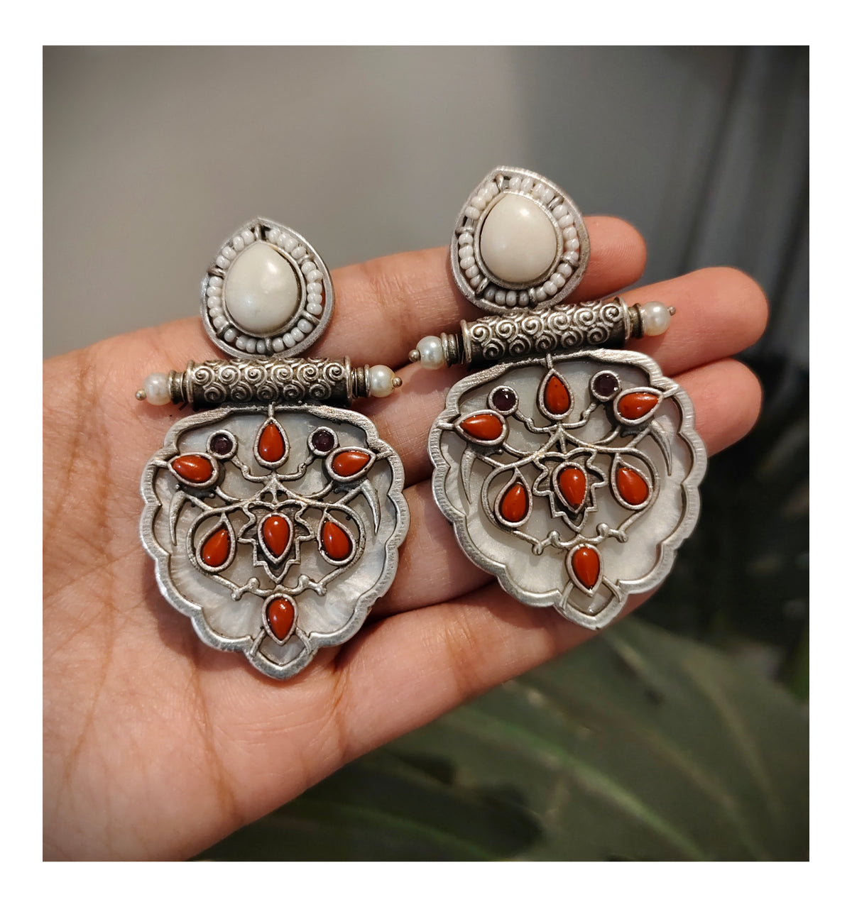 Beautiful Designer Jaal Earrings