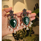 Beautiful Designer Stone Embedded Peacock Earrings