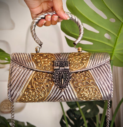 Beautiful Designer Dual Tone Purse