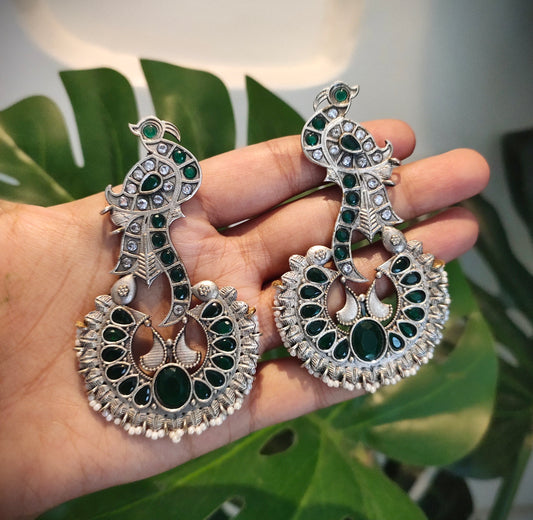 Beautiful Designer Stone Embedded Earrings