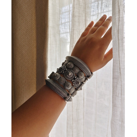 Beautiful Designer Adjustable Kada Set Of 5