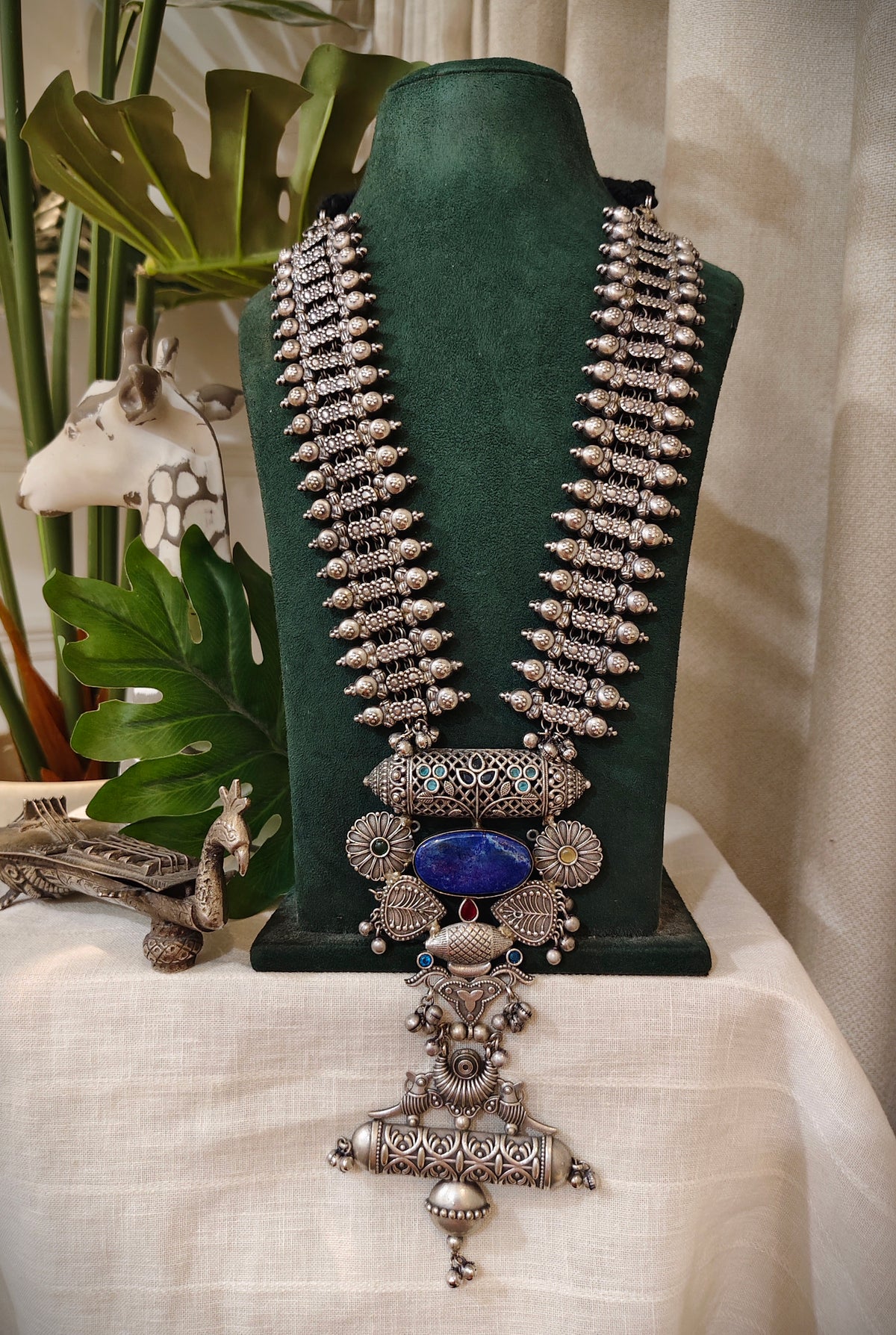Beautiful Designer Fusion Pendant Long Necklace