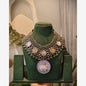 Beautiful Designer Painting Mix Jaal Patta Neckpiece