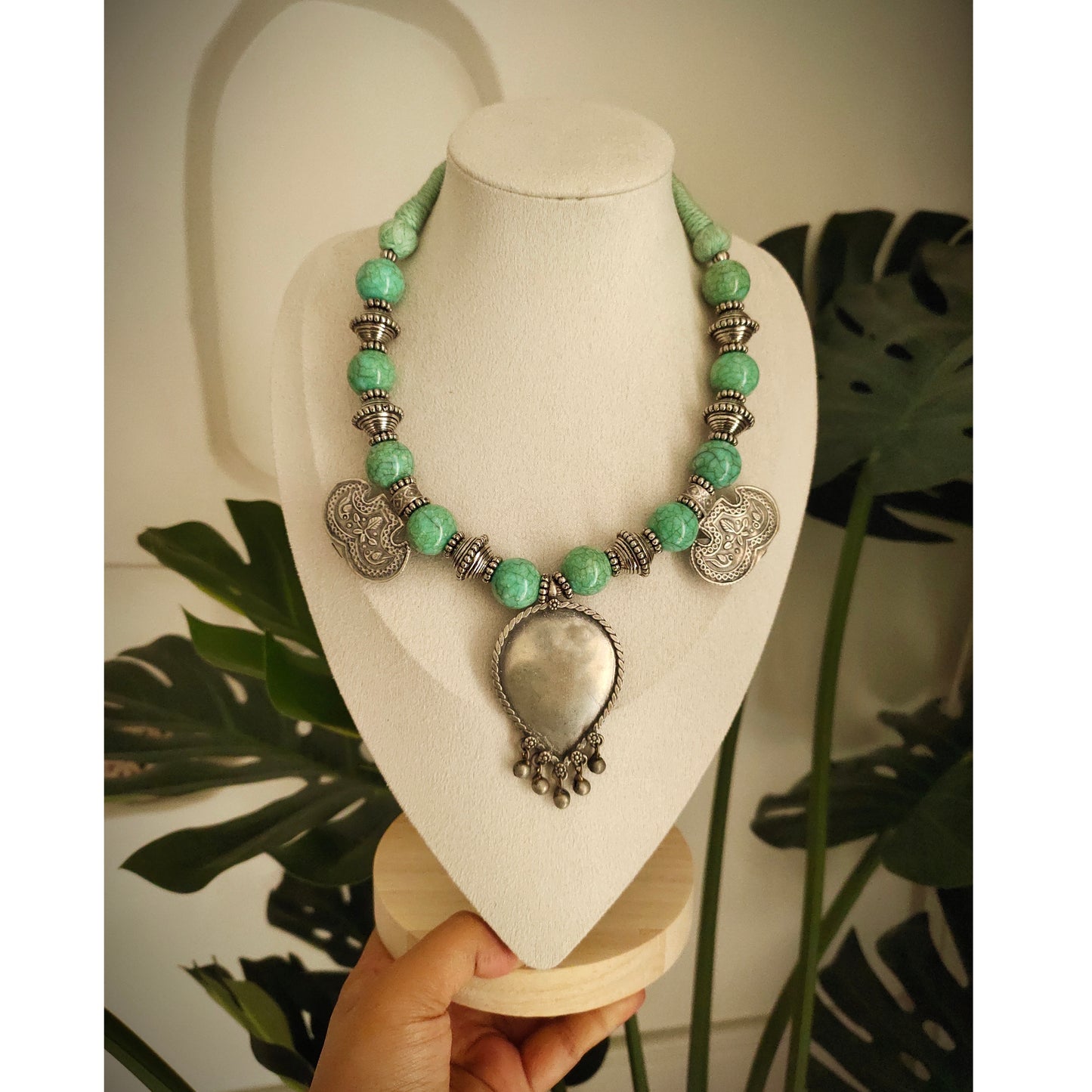 Beautiful Designer Paatri Mix Beaded Necklace