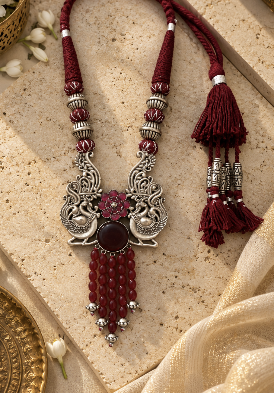 Beautiful Designer Peacock Necklace