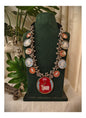 Beautiful Designer Painting Paatri Ghungroo Long Necklace