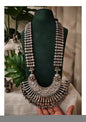 Beautiful Designer Big Chaand Spikes Pendant Long Heavy Looking Necklace