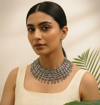 Beautiful Designer Brass Neckpiece