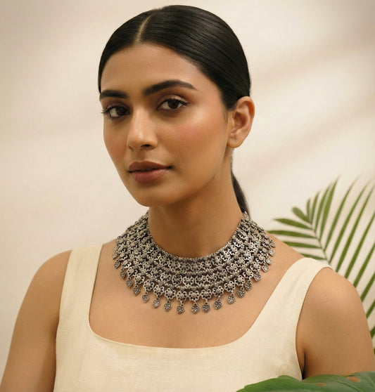 Beautiful Designer Brass Neckpiece