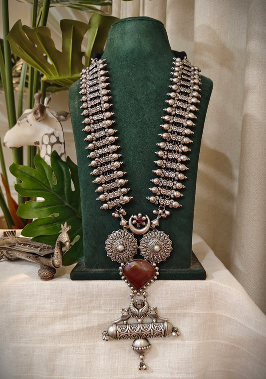 Beautiful Designer Fusion Pendant Long Necklace