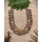 Beautiful Designer Kundan Detailing On Jaal Patta Necklace