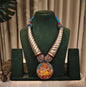 Beautiful Designer Painting Pendant Hasli Style Necklace
