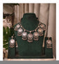 Beautiful Designer Coins Neckpiece With Earrings