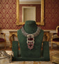 Beautiful Designer Stone Embedded Pendant Neckpiece