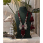 Beautiful Designer Peacock Stone Embedded Pendant Necklace
