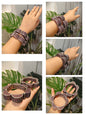 Beautiful Designer Stone Embedded Flower Openable Kada (1 pair)