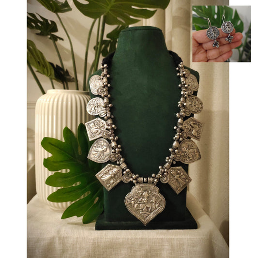 Beautiful Designer Paatri Mix Long Necklace