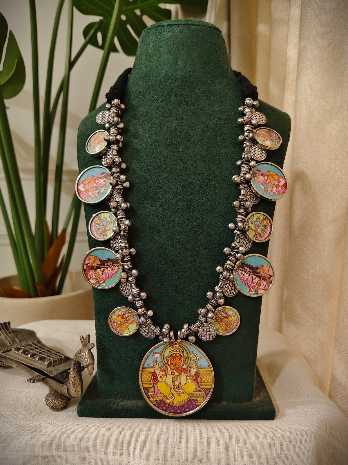 Beautiful Designer Painting Mix Necklace
