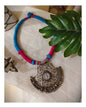 Beautiful Designer Chitai Pendant Dori Necklace