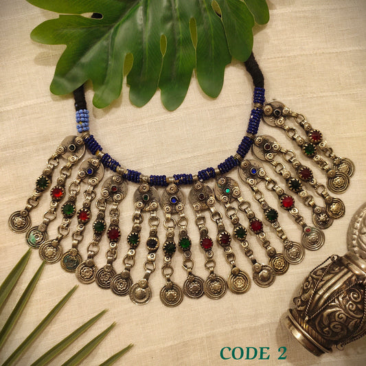 Beautiful Afghani Vintage Coin Necklace