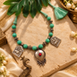 Beautiful Designer Paatri Mix Neckpiece