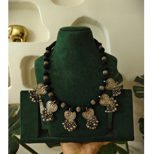 Beautiful Designer Peacock Paatri Neckpiece/Necklace