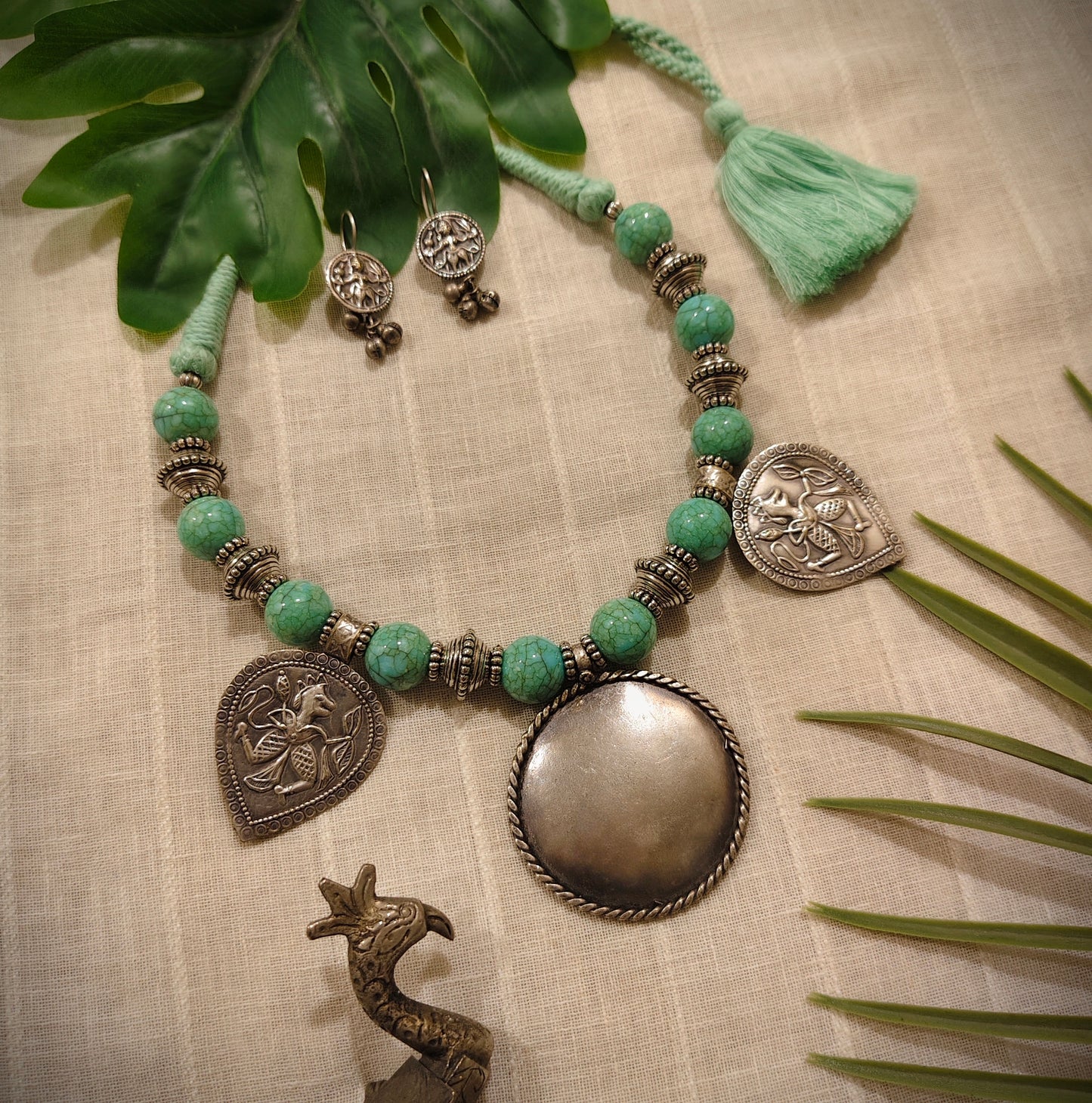 Beautiful Designer Paati Mix Neckpiece