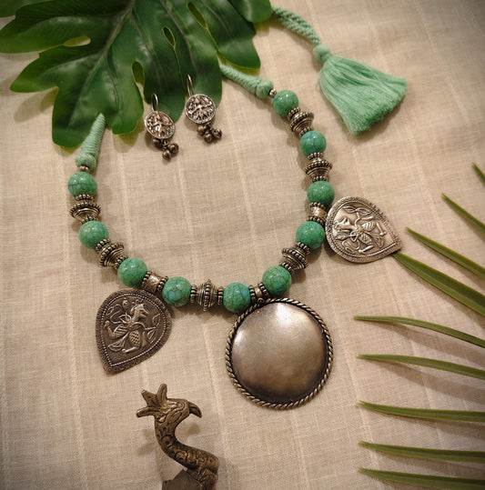 Beautiful Designer Paati Mix Neckpiece