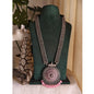 Beautiful Designer Stone Embedded Pendant Long Necklace