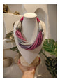 Beautiful Designer Twisted Beads Statement Necklace
