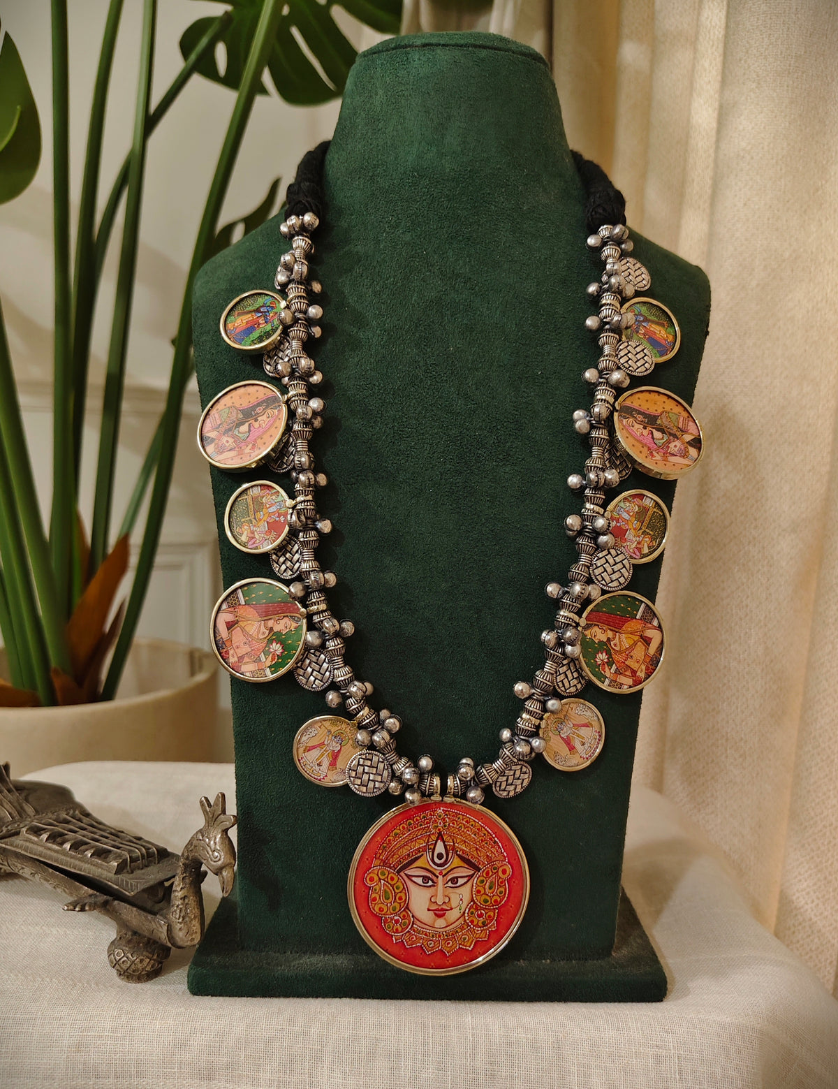 Beautiful Designer Painting Mix Necklace