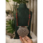 Beautiful Designer Chitai Work Pendant Necklace