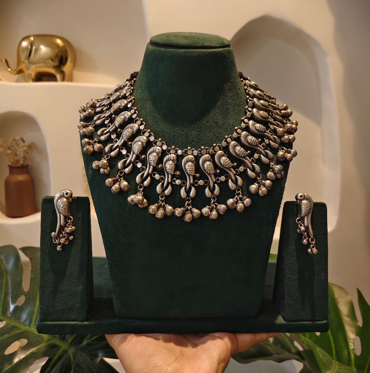 Beautiful Designer Peacock Neckpiece