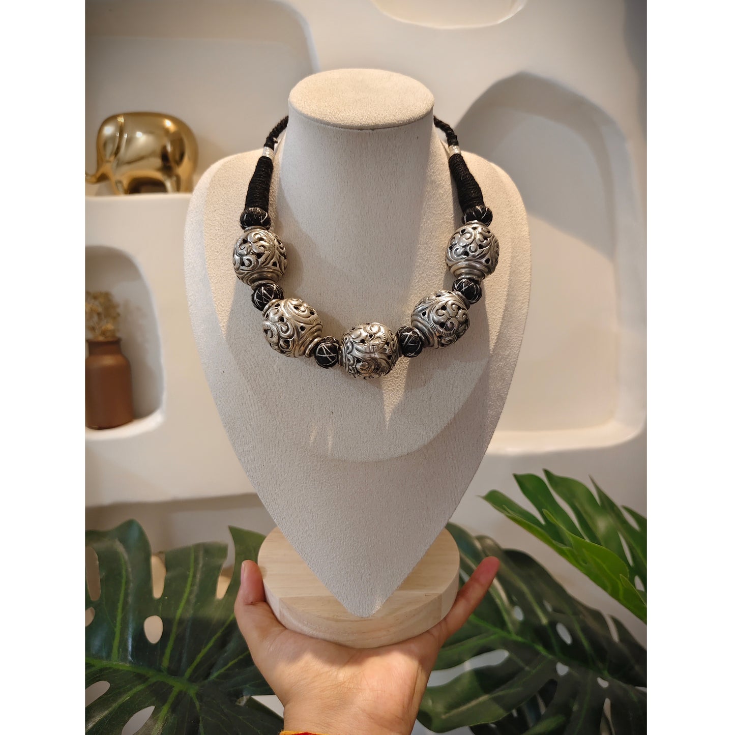 Beautiful Designer Chitai Work Neckpiece