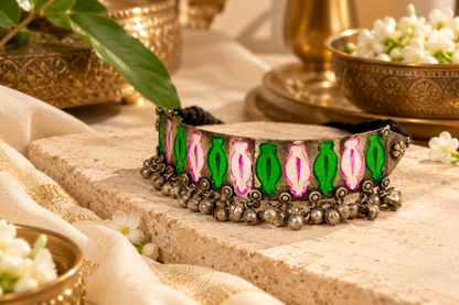 Beautiful Designer Hand-painted Choker