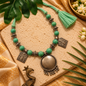 Beautiful Designer Paatri Mix Neckpiece