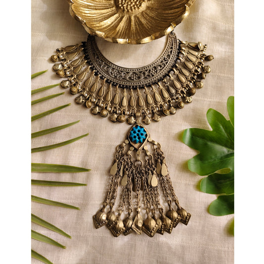 Beautiful Designer Afghani Pendant Neckpiece