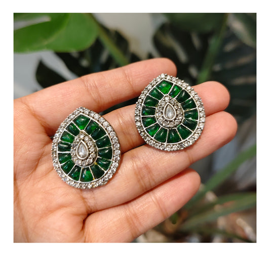 Beautiful Designer Kempstone Earrings