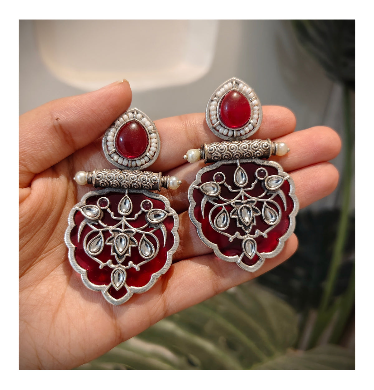 Beautiful Designer Jaal Earrings