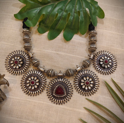 Beautiful Designer Stone Embedded Neckpiece