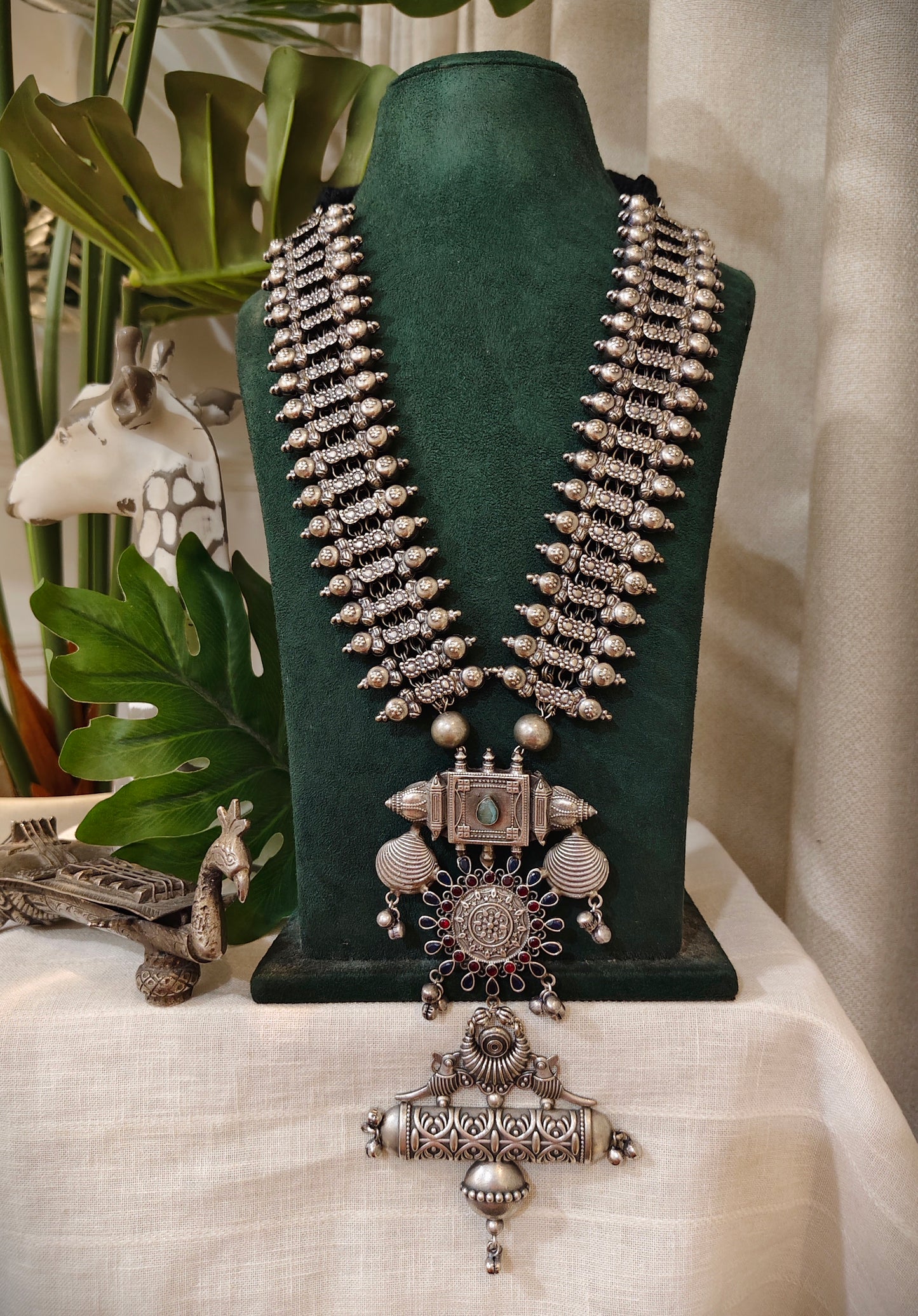 Beautiful Designer Fusion Pendant Long Necklace