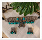 Beautiful Designer Dual Tone Statement Choker With Earrings