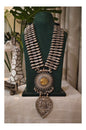 Beautiful Designer Dual Tone Pendant Long Necklace