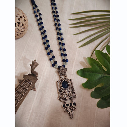 Beautiful Designer Stone Embedded Beaded Necklace