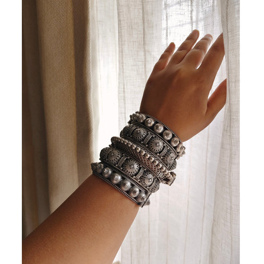 Beautiful Designer Adjustable Kada Set Of 5